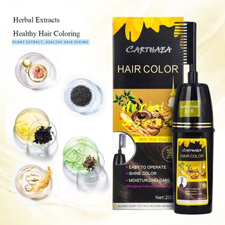 Aliver Hair Dye Lasting No Fading No Stimulation Hair Care Repair Damaged Hair Covering White Hair (3)
