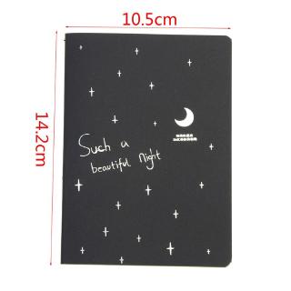 New Sketchbook Diary for Drawing Painting Graffiti Soft Cover Black Paper Sketch Book Notebook (6)