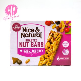 Nice & Natural Roasted Nut Bars Mixed Berry