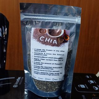 100% Organic Chia Seeds 50gms fr. Mexico