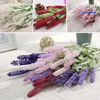 emoboy 12 Heads Bouquet Artificial Lavender Fake Garden Plant Flower DIY Home Decor