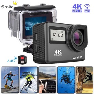 ✅Smile S4R E-cam sports cam with remote /touch screen clock (1)