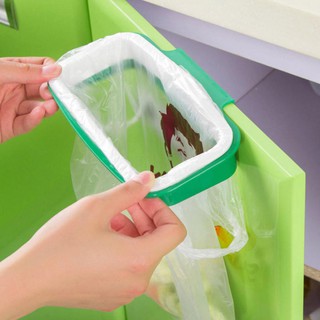 Car Mini Trash Plastic Garbage Holder Kitchen Bag Can (7)