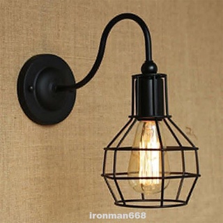 Table Bedroom Home Decor Pendant Guard Cage Lamp Shade