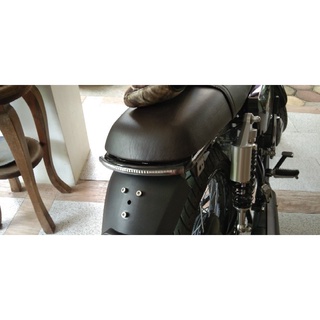 ready stock Motorcycle LED Scrambler Brake Tail License Plate Light For Bobber Cafe Racer UK (9)