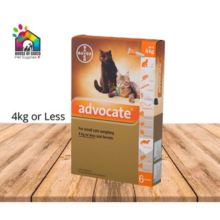 Advocate Spot-on Solution for cats up to 4kg (1)