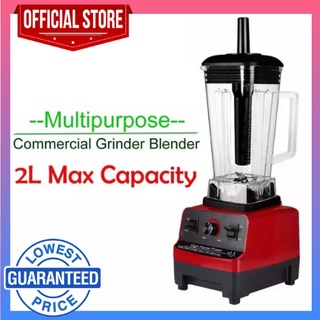 2L Commercial 3HP Blender Ice Crusher 1500W RED