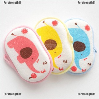 [fors•GTH] 1PC cute cartoon baby bath brush soft bath sponge baby shower accessories (6)