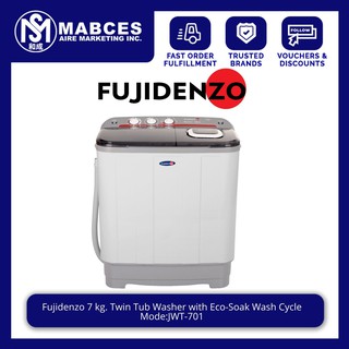 Fujidenzo 7kg JWT-701 Twin Tub Washing Machine (1)