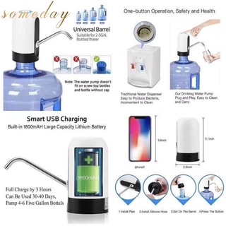 ◎✁❒Someday Automatic Water Dispenser Wireless intelligent pump for bottled water