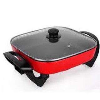 Onhand! 698 Korean Multi-function Electric Cooker Household Square Hot Pot