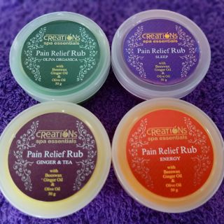 CREATIONS SPA ESSENTIALS PAIN RELIEF RUB 50g
