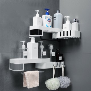 Oenen Bathroom Kitchen Corner Shelf PP Environmental Protection Material Q-1005