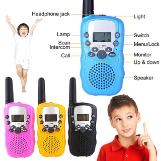 [Free shipping] T388 UHF Two Way Radio Children's Walkie Talkie Mini Toy Gifts for Kids (5)