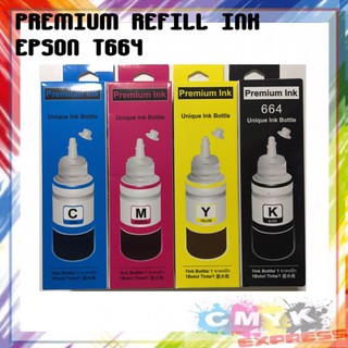 Premium Refill Ink Epson t664 70ml