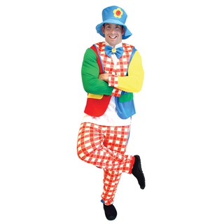 Halloween Costume Masquerade Clown Costume Dress Party Stage Clown Performance