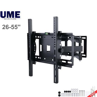 UME 26"-55" Universal Flat Panel TV Wall Mount Adjustable Angle Holder Bracket CP402 COD