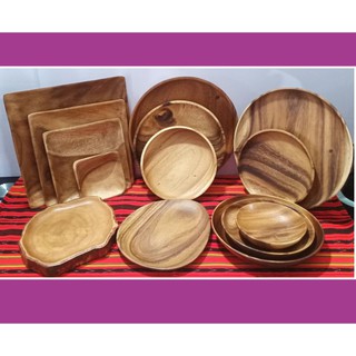 Wooden Plates - Made of Acacia Wood