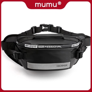 Mumu #7070 Sling Bag Bike Shoulder Belt For Men Waterproof Nylon Strip Waist Unisex Bags