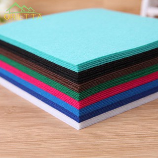 12.12♛40pcs Non-Woven Polyester Cloth Crafts Felt Sewing Accessories Creative Soft Material Cloth