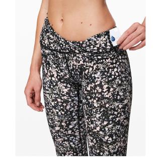 Digital printing women's high waist yoga tight pants quick-drying elastic running exercise fitness pants (8)
