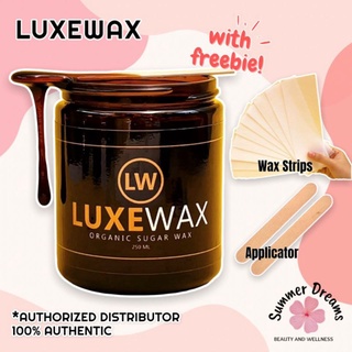 ONHAND LUXEWAX Sugar Wax Kit - 100% Natural Hot & Cold Hair Removal Sugar Waxing Jar & Kit