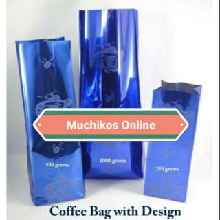COFFEE BAG / POUCH printed please message me for color availability