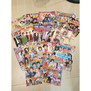 ONHAND ONE DIRECTION 1D 2013 MAGAZINES BOUGHT IN THE U.S. (J-14, Twist, Tigerbeat, etc )