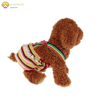 ✨GM✿ Pet Underwear Dog Clothes Cotton Tighten Strap Briefs Diaper Physiological Pants Puppy Dogs Sup (3)