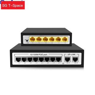 ○♧❖Gadinan 8 Channel 48V Network POE Switch Ethernet with 100Mbps Ports IEEE 802.3 af/at for IP Came