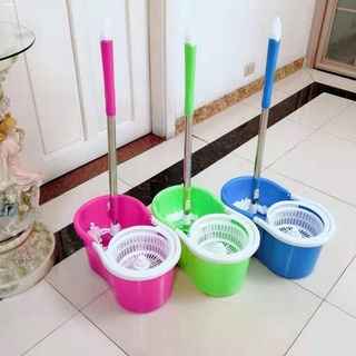 MOPCLEANING MOP✌ஐmop Stainless 360 spin magic mop-088
