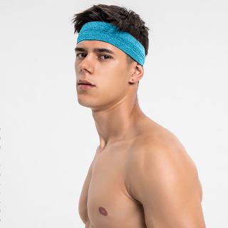 Women/Men Sport Stretch Headband Yoga Running Sweatband Absorbent Hairband (8)