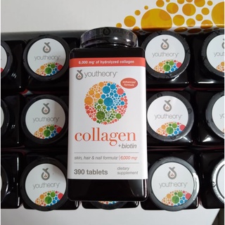 Youtheory 390pc Collagen 1, 2, and 3 +Biotin with Vitamin C