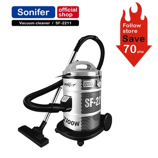 Sonifer Industrial grade high power Canister Vacuum Cleaners 21L 2100W
