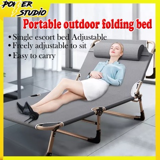 Folding bed Outdoor folding bed Portable bed Folding bed Siesta bed Bearing weight: 300kg