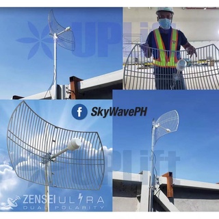 SkyWave MIMO Parabolic Grid Antenna 2x30dbi 1700-3800Mhz Huawei 4G 5G Wifi (3)