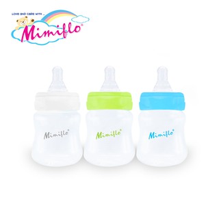 Mimiflo® PP Feeding Bottle Pack of 3'S 2oz