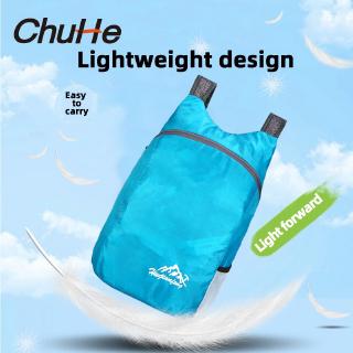 CHUHE 20L outdoor sports super light skin pack ，foldable Waterproof Nylon Backpack，mountaineering leisure travel backpack bag，a variety of colors (3)