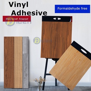 ♤¤PVC Wooden Vinyl Floor Stickers Self Adhesive waterproof Planks Tiles Flooring Home Adhesive Deco