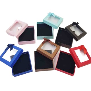 【Spike】☂✹☃Jewelry Gift Set Box Assorted Color (9x9cm)