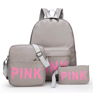 Pink 3in1 Fashion BackPack Set School Bag BG439