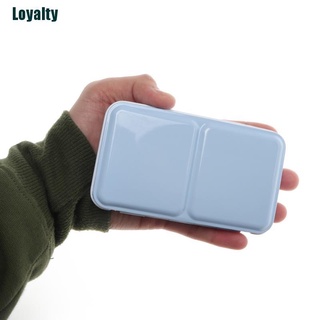 [Loyalty] Half Pan Watercolor Tray Paint Tin Box Empty Palette Painting Storage Paint Tray