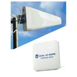 GLOBE AT HOME PREPAID WIFI + booster outdoor antenna