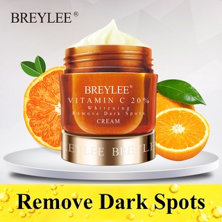 BREYLEE Vitamin C face Cream Whitening Facial VC Freckles Remove Dark Spots Skin Brightening Cream