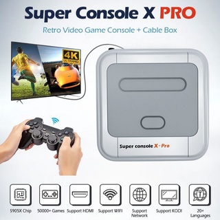 Retro TV Video Game Console Super Console X Pro HD WiFi Output Mini Game Player For PSP/PS1/N64/DC