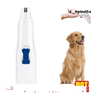 ♣【Ready stock】Rechargeable Dog Cat Pet Nail Grinder Trimmer Clipper Electric Pro Grooming Kit