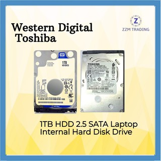 Western Digital WD Blue/ Toshiba 1TB HDD 2.5 SATA Laptop Internal Hard Disk Drive