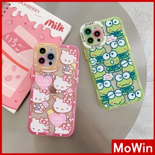 Mowin - iPhone Case Silicone Soft Case Clear Case Square Edge Angel Eye Protection Camera Shockproof Cartoon Cute Style For iphone 11 iphone 12 pro max iphone 7 plus iphone 11 pro max iphone xr xs max Plus 11 Max 12 Pro X/XS 7 XR pro 7/8/S Plus/8