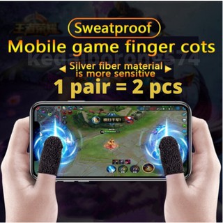 Finger Sleeve Removes Sweat and Water Game Controller For Pubg Mobile legends COD CODM Call of duty