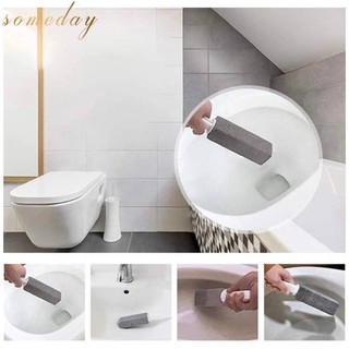 ✙☊1Pcs Water Toilet Bowl Natural Pumice Stone Cleaner Brush Wand Cleaning Efficient Cle